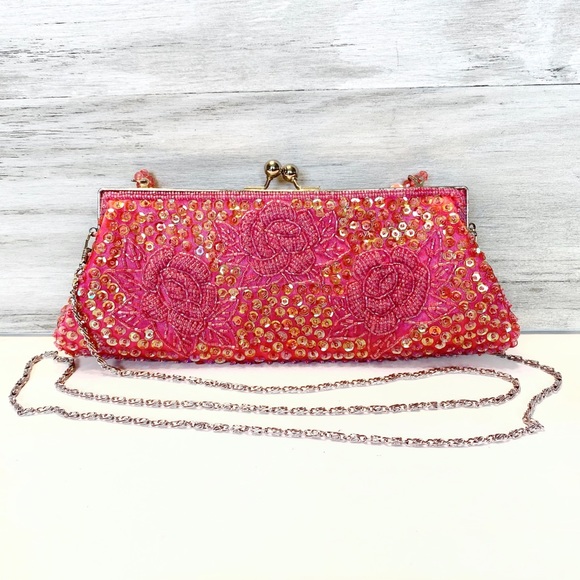 Vintage 50s sequin purse - Picture 1 of 12